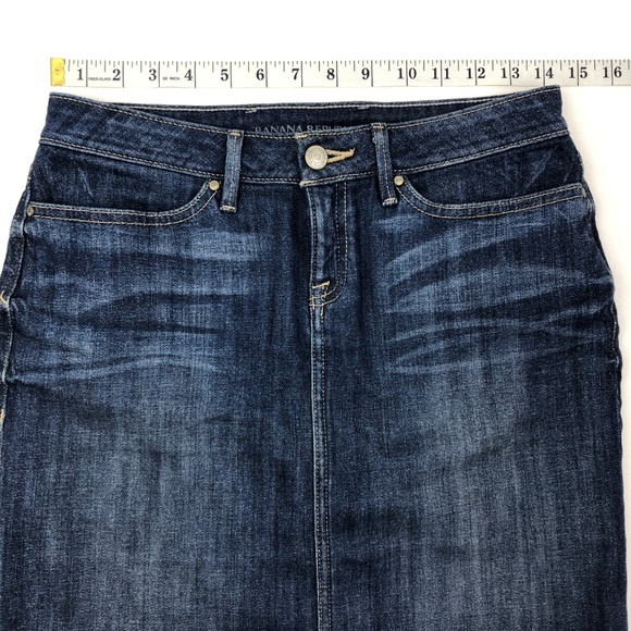 Banana Republic Denim Jean Skirt - Picture 2 of 6